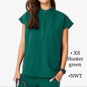 Figs Rafaela Hunter Green XS